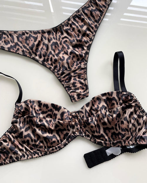 Amour Leopard Lingerie set - Angies Showroom