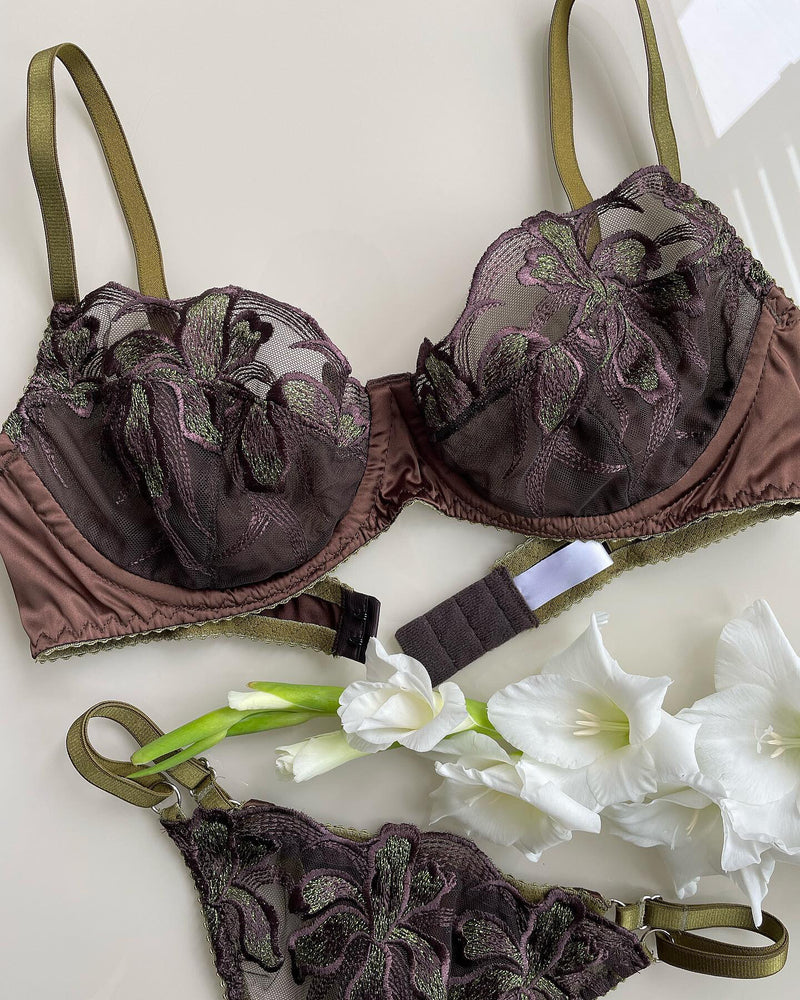 Lily Brown Lingerie set - Angies Showroom