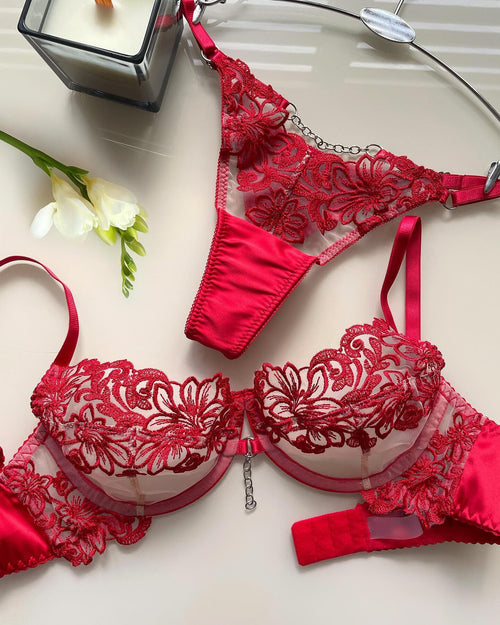 My Mystery Red Lingerie set - Angies Showroom