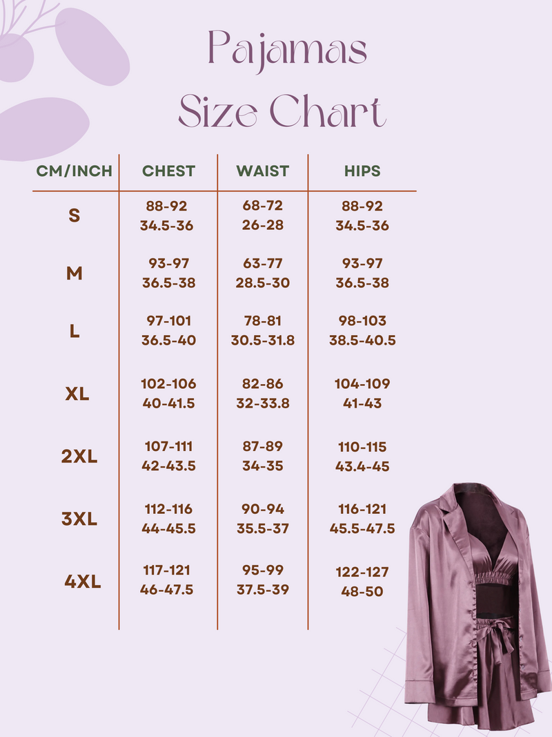 Feeljama Größenberater & Size Guide –