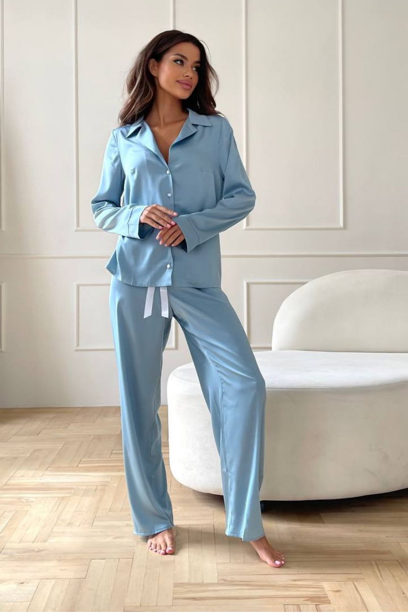 Shop Fairy Blue pajama homeward suit online – Angie's Showroom