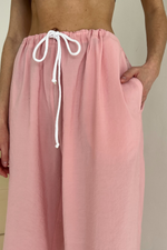 Reese Cupro loose fit and microfiber bra pajama set