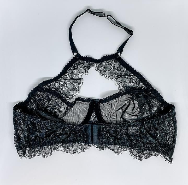 Black Lace Bralette/lingerie/bralette/lace Bralette/lingerie Set