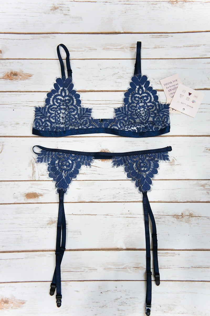 Shop Luxury Flame And Lace Blue Garter Belt Angie's Showroom Shop Luxury Flame And Lace Blue Garter Belt Angie's Showroom