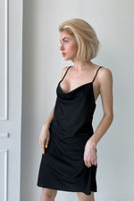 Isabella Slip Dress Silk Mini Gown - Angie's showroom