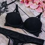 Push up black bra - Angie's showroom